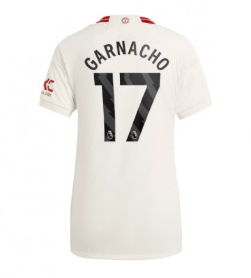 Manchester United Alejandro Garnacho #17 Tredje Tröja Kvinnor 2023-24 Kortärmad